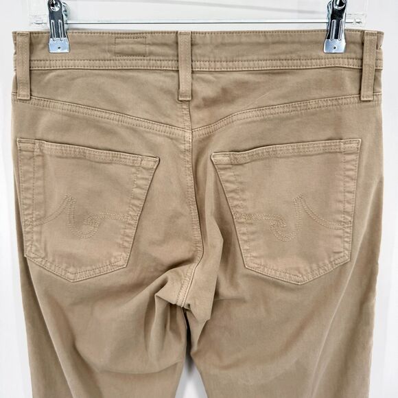 AG ADRIANO GOLDSCHMIED The Graduate Khaki Tailored Leg Jeans Pants Size 29x32 - Picture 6 of 8